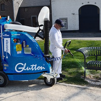 Glutton® H₂O Perfect® - Aspirateur de rue avec nettoyeur pressurisé
